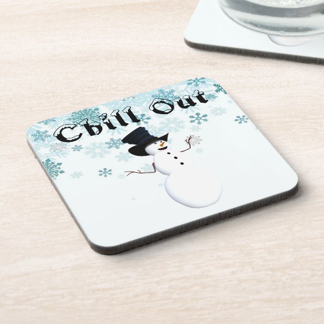 Dessous-de-verre Coaster de boisson réfrigérée (Côté gauche)