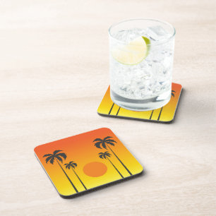 Dessous-de-verre Coaster de boisson Sunset