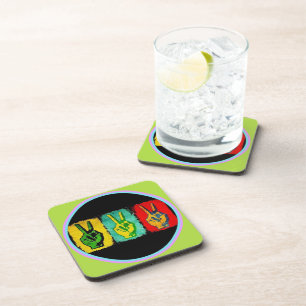Dessous-de-verre Coaster de boissons de la paix
