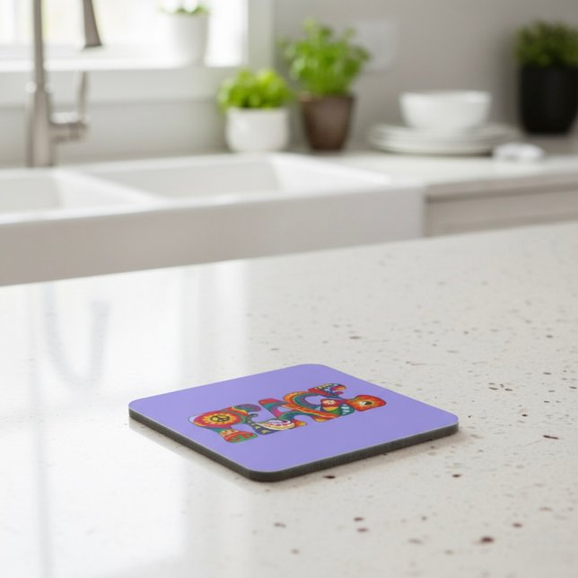 Dessous-de-verre Coaster de boissons de la paix (Créateur téléchargé)