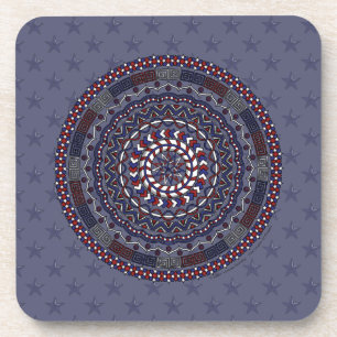 Dessous-de-verre Coaster de la place de la fête de l'indépendance c