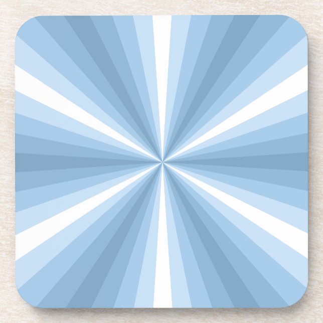 Dessous-de-verre Coaster Square Illusion Hivernale (Devant)
