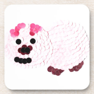 Dessous-de-verre Cochon rose