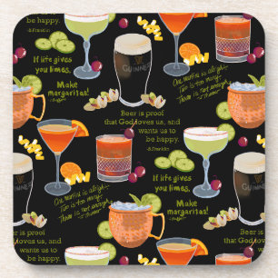 Dessous-de-verre Cocktails et contemplation
