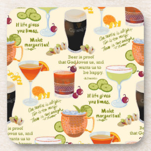 Dessous-de-verre Cocktails et conversation