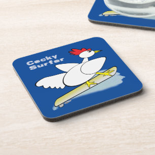 Dessous-de-verre Cocky Surfer