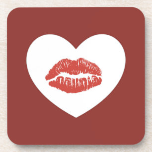 Dessous-de-verre Coeur décoratif