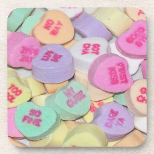 Dessous de verre Coeurs de conversation