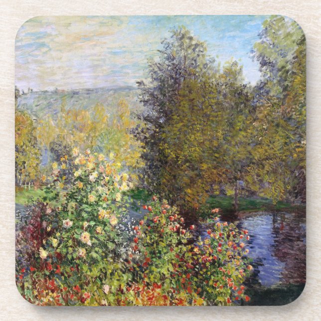 Dessous-de-verre Coin du jardin à Montgeron - Claude Monet (Devant)