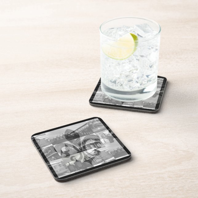 Dessous-de-verre Collage de la Nouvelle-Orléans [dessous de verre (Côté Droit)