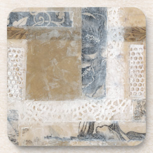 Dessous-de-verre Collage II de dentelle