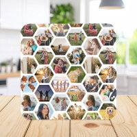 Collage photo Motif Hexagon géométrique
