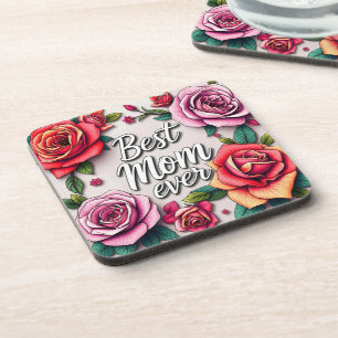 Dessous-de-verre Collection Cadeau Floral Moderne
