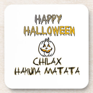 Dessous-de-verre Collection Chill et Relaxe Joy Halloween