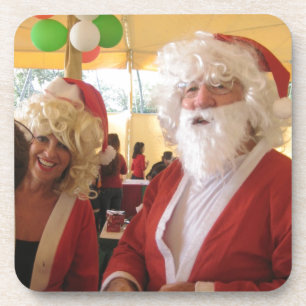 Dessous-de-verre Collection Père Noël élégante.