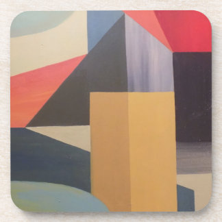 Dessous-de-verre Colourful Mid-Century Modern Style coasters .