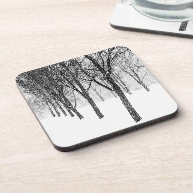 Dessous-de-verre comme je prends le parti des arbres (Côté gauche)