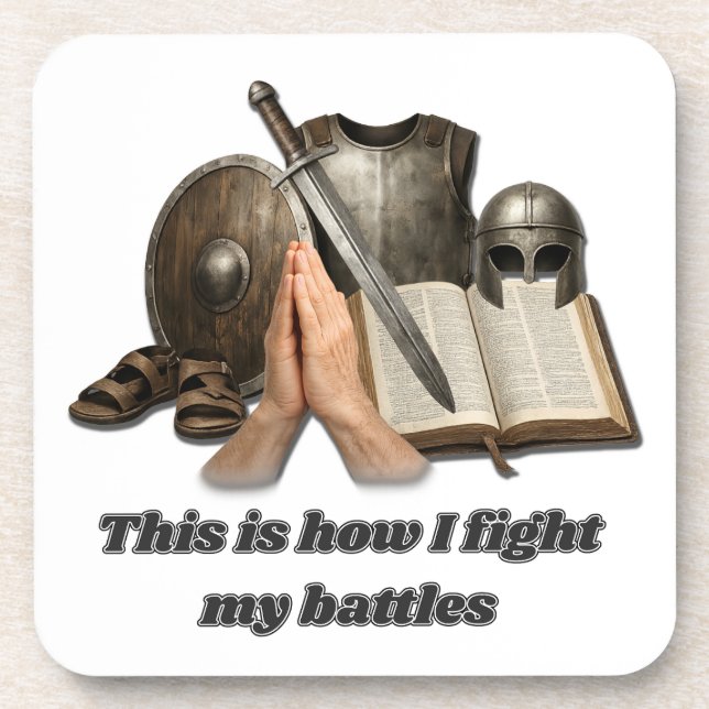 Dessous-de-verre Comment je mène mes batailles (Devant)