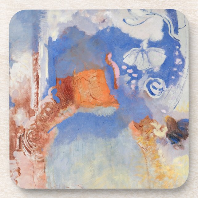 Dessous-de-verre Composition, c.1900 (huile sur la toile) (Devant)
