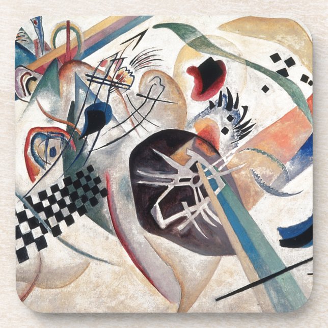 Dessous-de-verre Composition de Kandinsky (Devant)