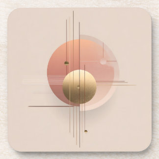 Dessous-de-verre Conception d'art moderne avec planificateur de cer