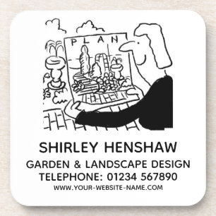 Dessous-de-verre Conception de jardin et d'aménagement paysager