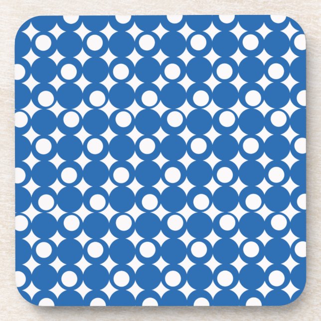 Dessous-de-verre Conception de la boule Denim Blue Mod @ Emporio Mo (Devant)
