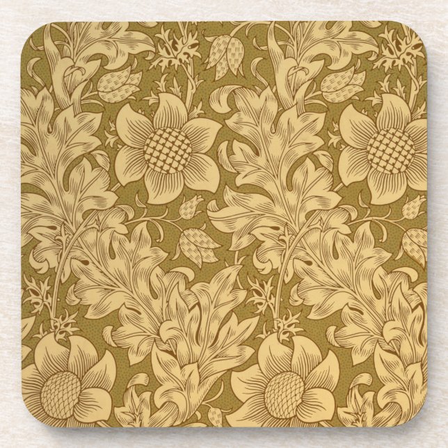 Dessous-de-verre Conception de papier peint de "fritillaire", 1885 (Devant)