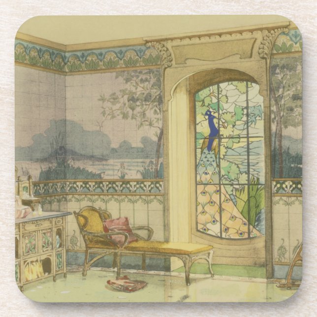 Dessous-de-verre Conception pour une salle de bains, de "Interieurs (Devant)