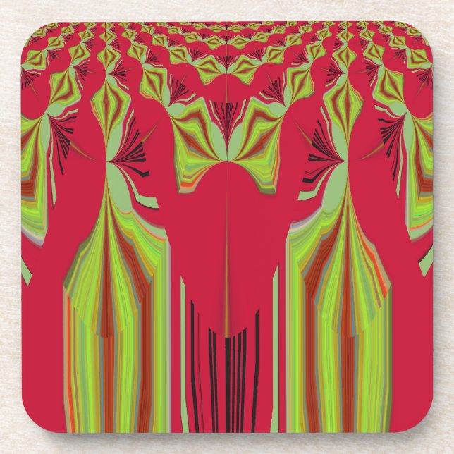 Dessous-de-verre Conception sans couture Hakuna Matata (Devant)