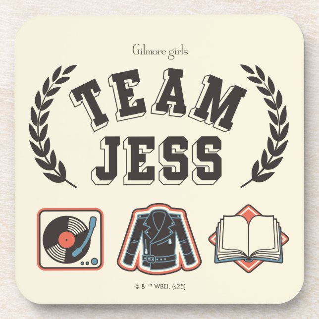 Dessous-de-verre Conception Team Jess Gilmore Girls (Devant)