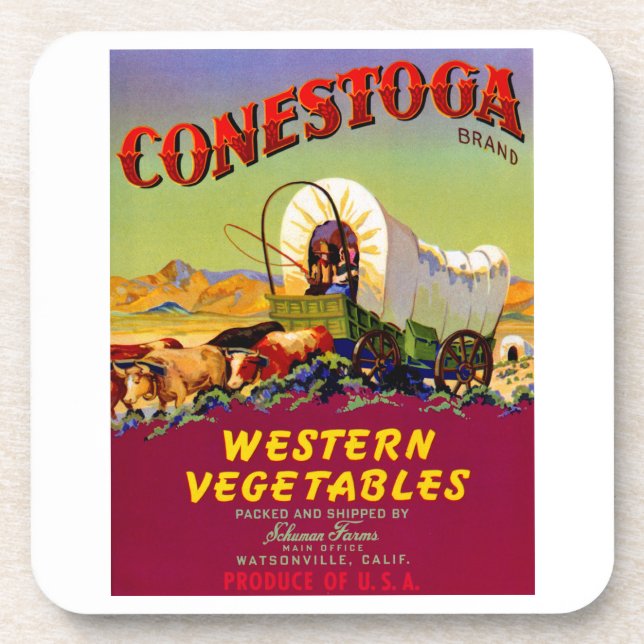 Dessous-de-verre Conestoga Western Vegetables (Devant)
