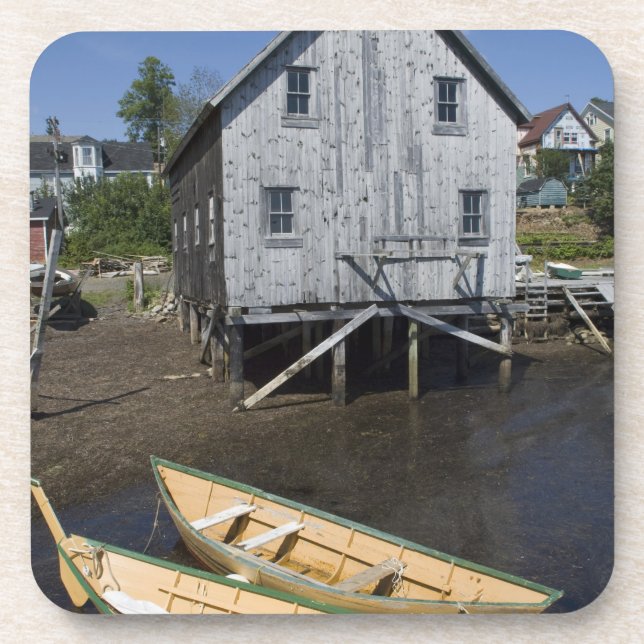 Dessous-de-verre Constructeur de dory, Lunenburg, Nouvelle-Écosse,  (Devant)