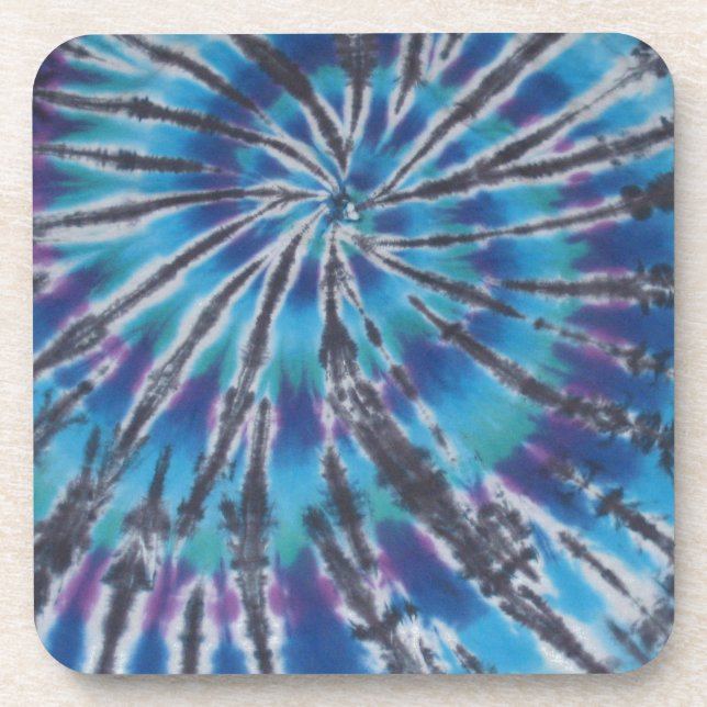 Dessous-de-verre Cool Bleu tourbillon tourbillon (Devant)