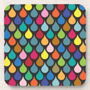 Dessous-de-verre Cool coloré Motif de l'échelle animale