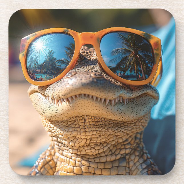 Dessous-de-verre Cool Croc (Devant)
