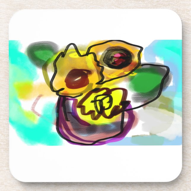Dessous-de-verre Cool d'art Sunflower (Devant)