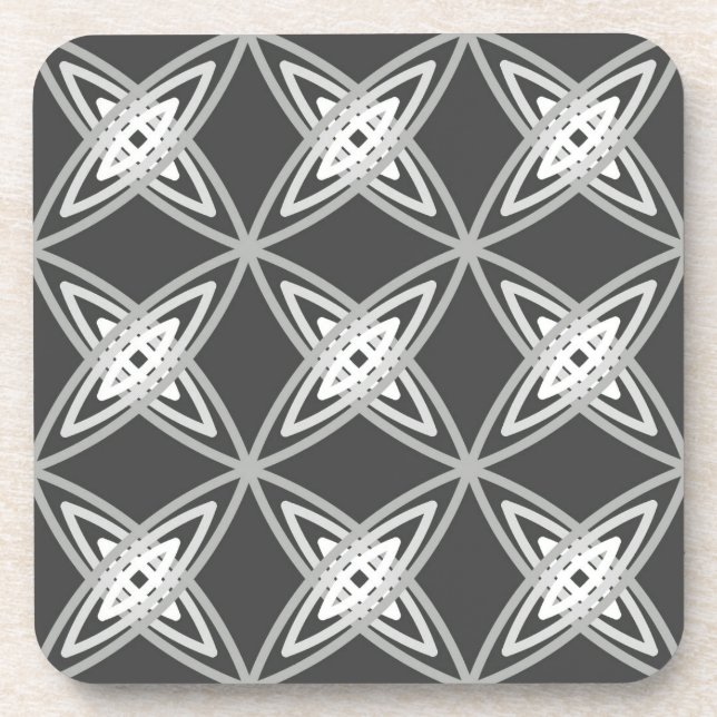 Dessous-de-verre Copie atomique moderne de la moitié du siècle - (Devant)