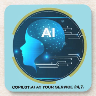 Dessous-de-verre Copilot.AI à votre service, 24h/24 et 7j/7.