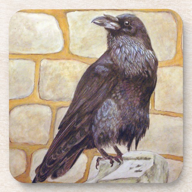 Dessous-de-verre Corbeau (Devant)