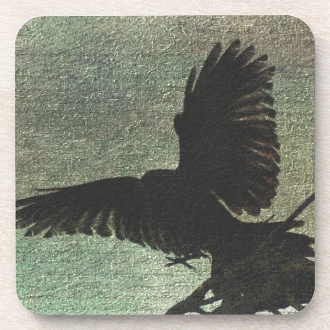 Dessous-de-verre Corbeau (Devant)