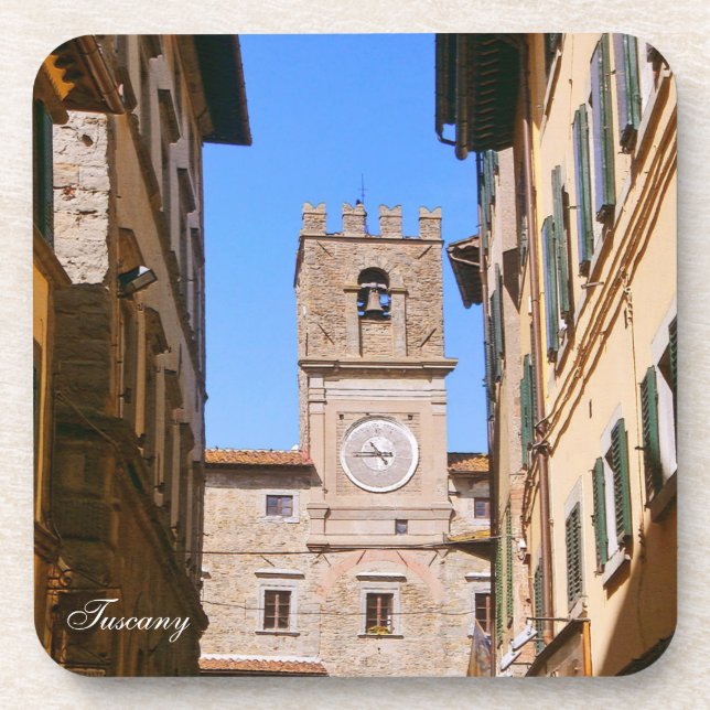 Dessous-de-verre Cortona. Italie. Toscane (Devant)