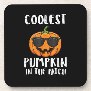 Dessous-de-verre Costume Patch Citrouille Le Plus Cool Halloween Ho