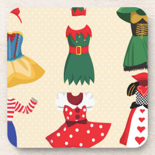 Dessous-de-verre costumes d'halloween