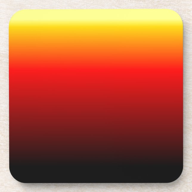 Dessous-de-verre Couché de soleil Ombre (Devant)
