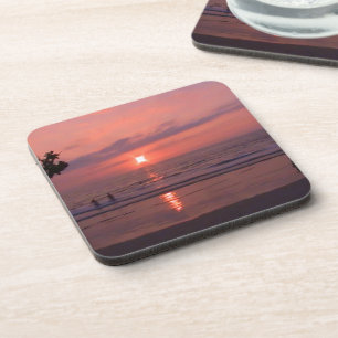 Dessous-de-verre Coucher de soleil hawaïen