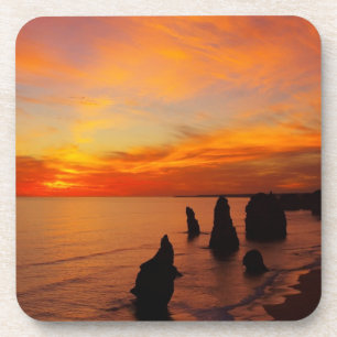 Dessous-de-verre Coucher de soleil, Twelve Apostles, Port Campbell
