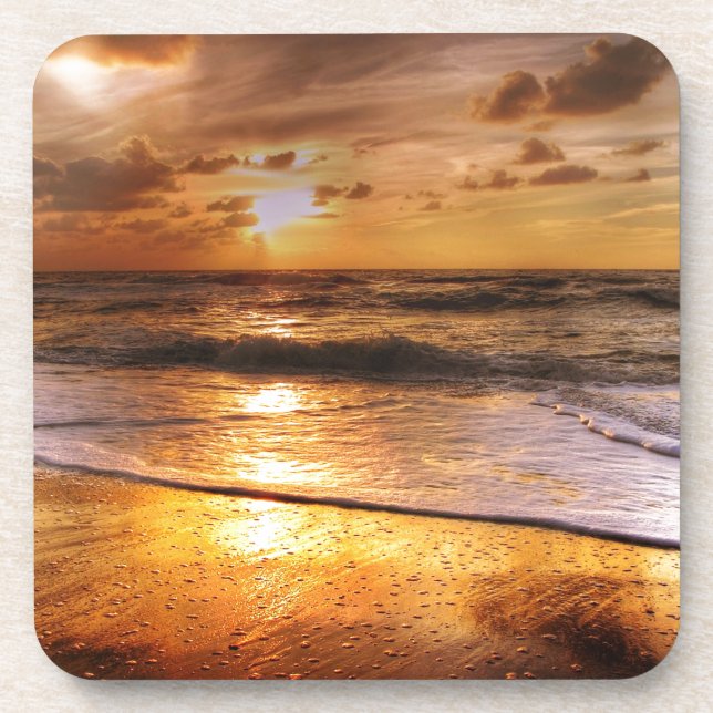 Dessous-de-verre Coucher du soleil (Devant)
