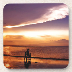 Dessous-de-verre coucher du soleil 2