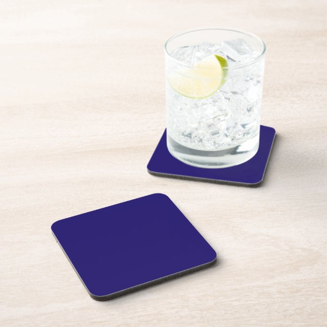 Dessous-de-verre Couleur de plaine ZSolid bleu fédéral (Côté Droit)